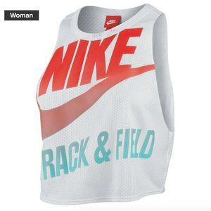 Nike Track & Field Crop Tank Top, M